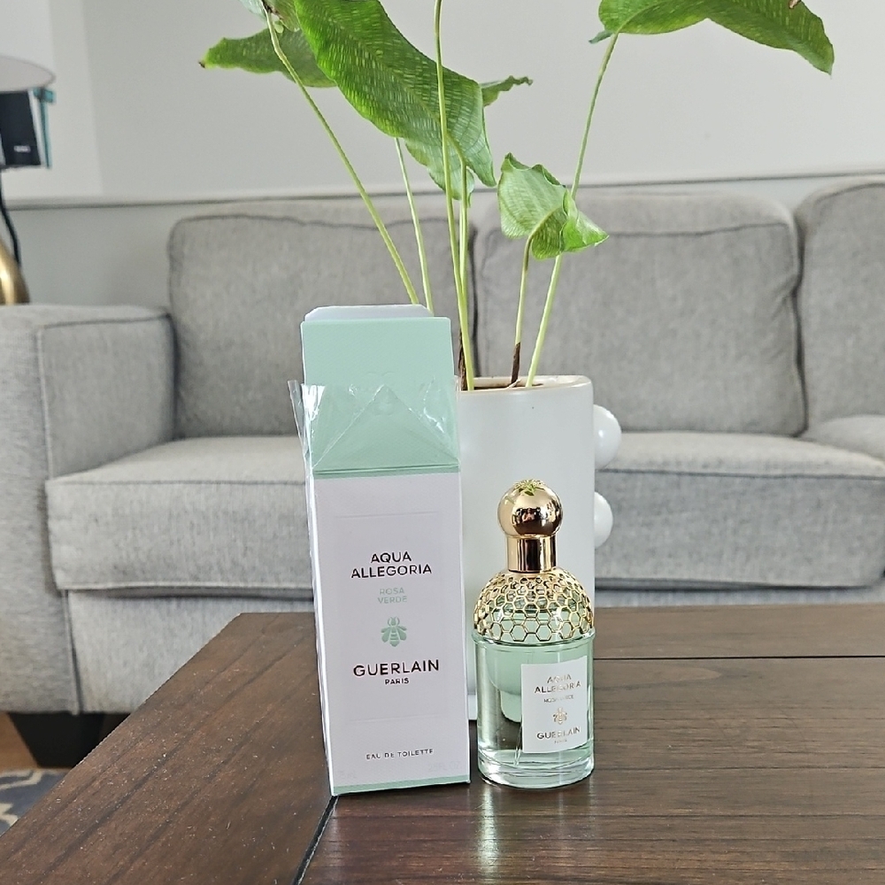 Used Once Guerlain Aqua Allegoria Eau De Toilettw ROSA VERDE.